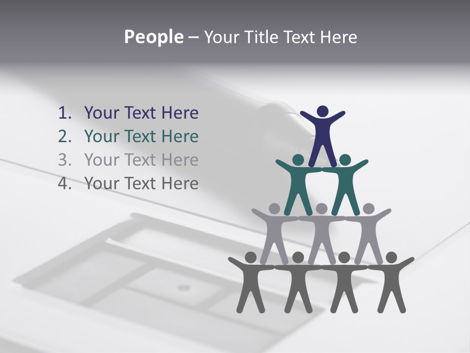 Draw Digitize Closeup PowerPoint Template