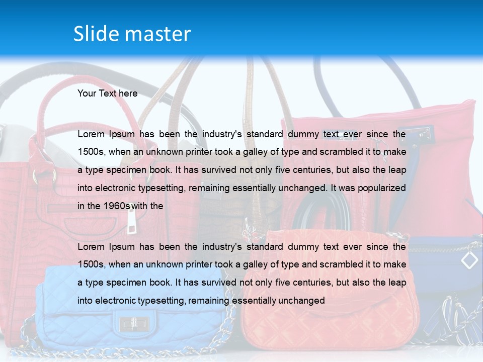 Hand Sale Single PowerPoint Template