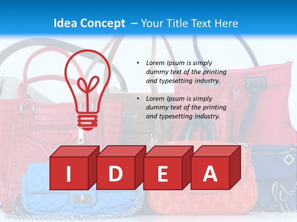 Hand Sale Single PowerPoint Template