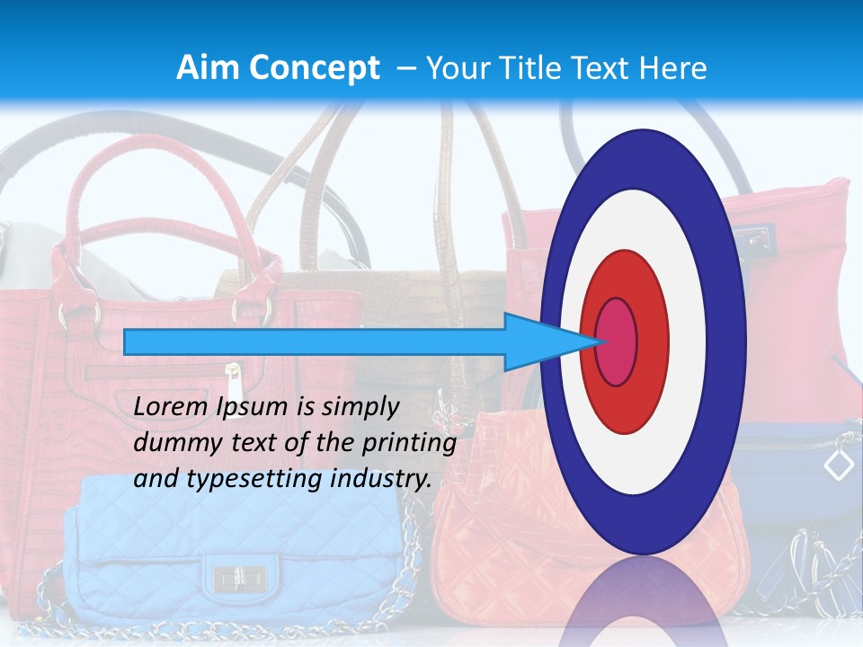 Hand Sale Single PowerPoint Template