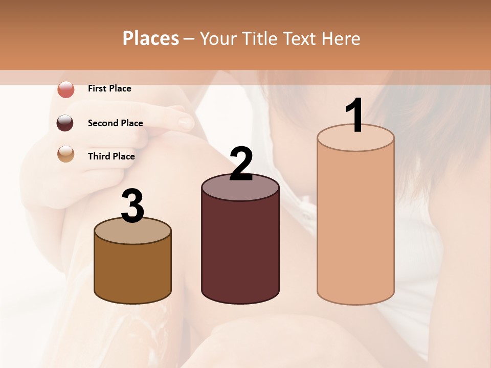 Girl Healthcare Wellness PowerPoint Template