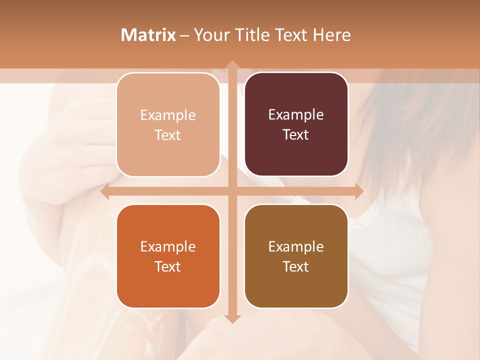 Girl Healthcare Wellness PowerPoint Template