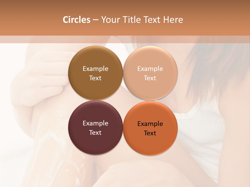 Girl Healthcare Wellness PowerPoint Template