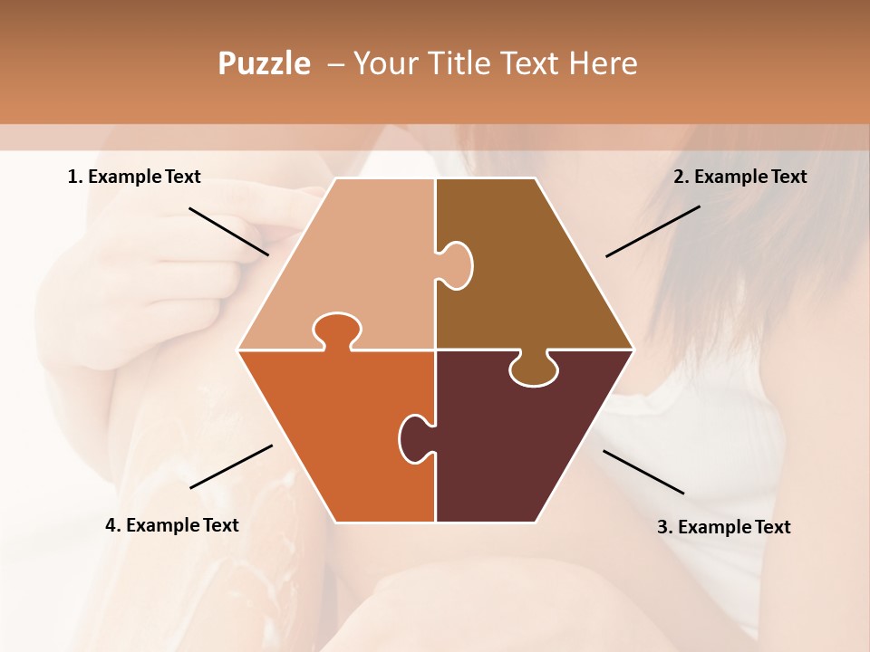 Girl Healthcare Wellness PowerPoint Template