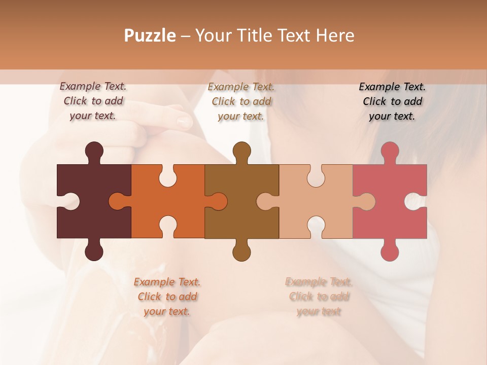 Girl Healthcare Wellness PowerPoint Template