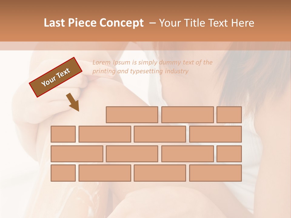 Girl Healthcare Wellness PowerPoint Template