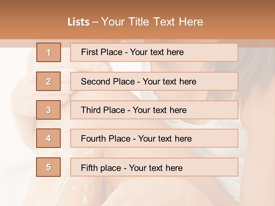 Girl Healthcare Wellness PowerPoint Template