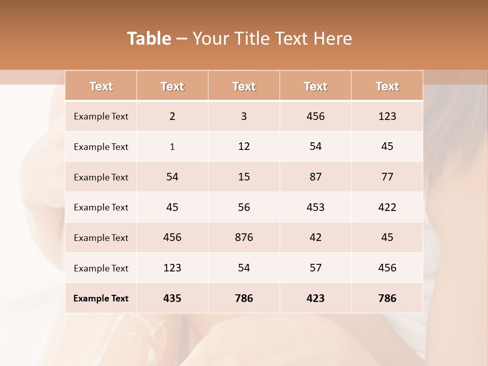 Girl Healthcare Wellness PowerPoint Template