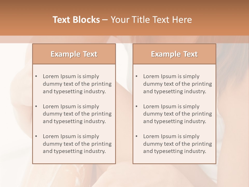 Girl Healthcare Wellness PowerPoint Template