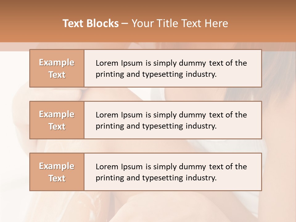 Girl Healthcare Wellness PowerPoint Template