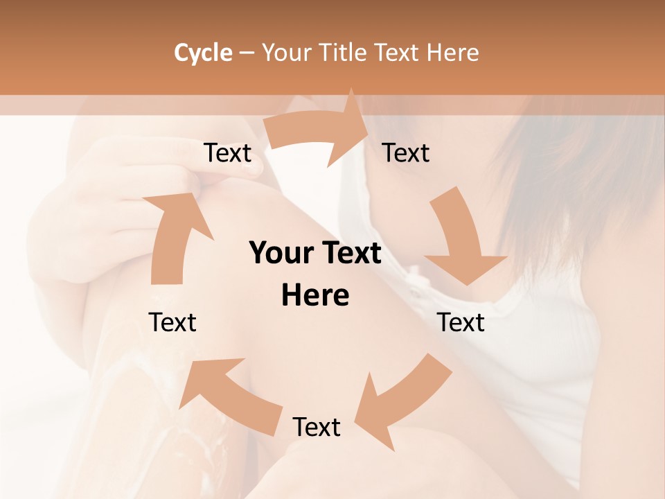 Girl Healthcare Wellness PowerPoint Template