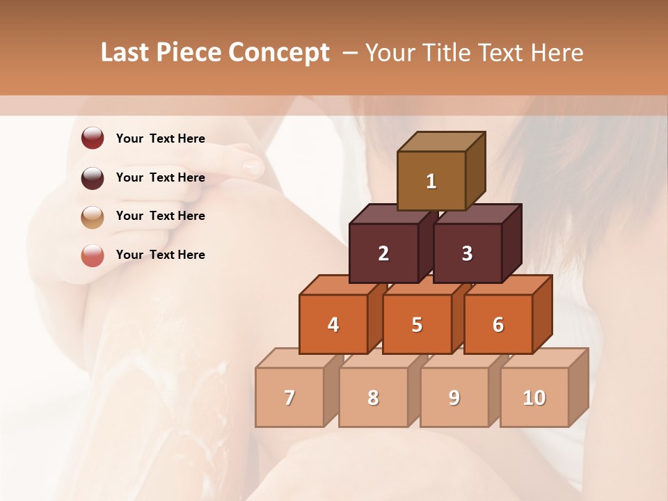 Girl Healthcare Wellness PowerPoint Template