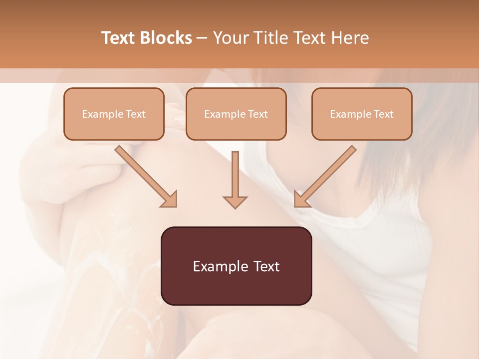 Girl Healthcare Wellness PowerPoint Template