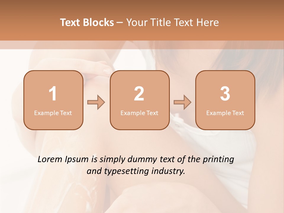 Girl Healthcare Wellness PowerPoint Template