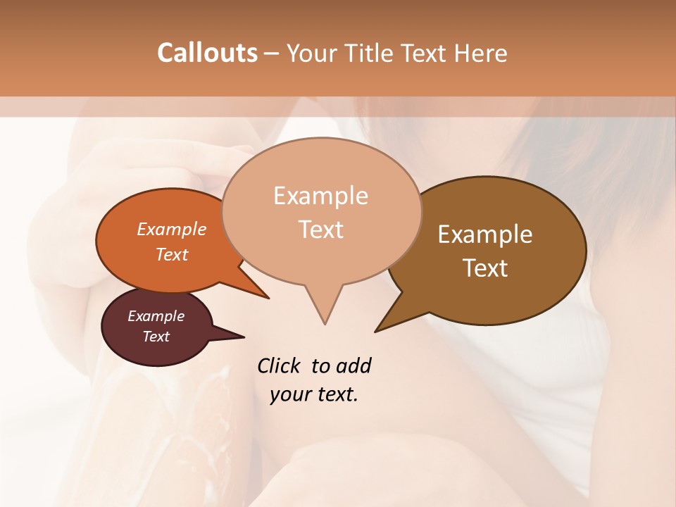 Girl Healthcare Wellness PowerPoint Template