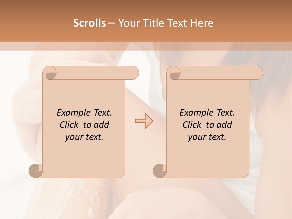 Girl Healthcare Wellness PowerPoint Template