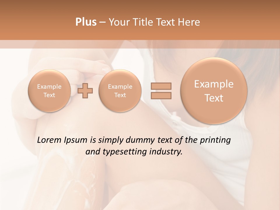 Girl Healthcare Wellness PowerPoint Template