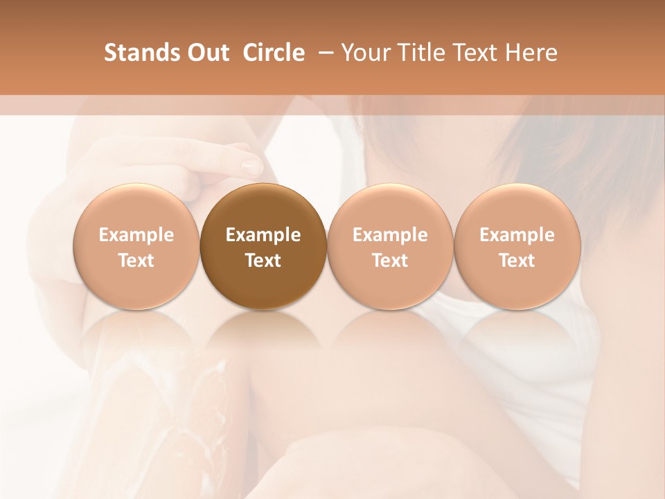 Girl Healthcare Wellness PowerPoint Template