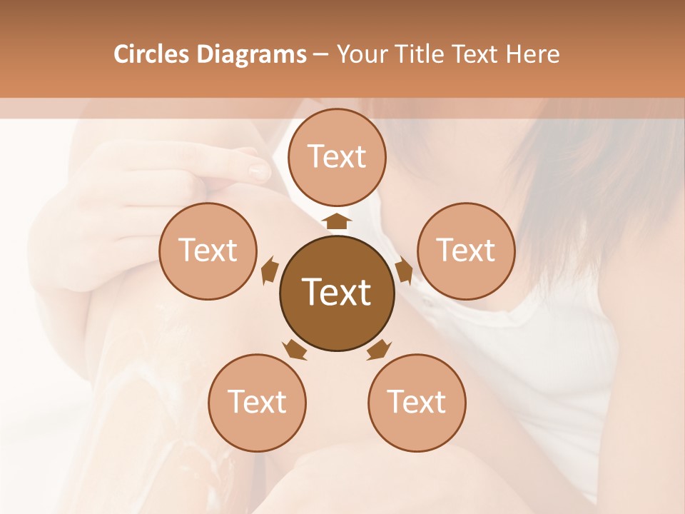 Girl Healthcare Wellness PowerPoint Template