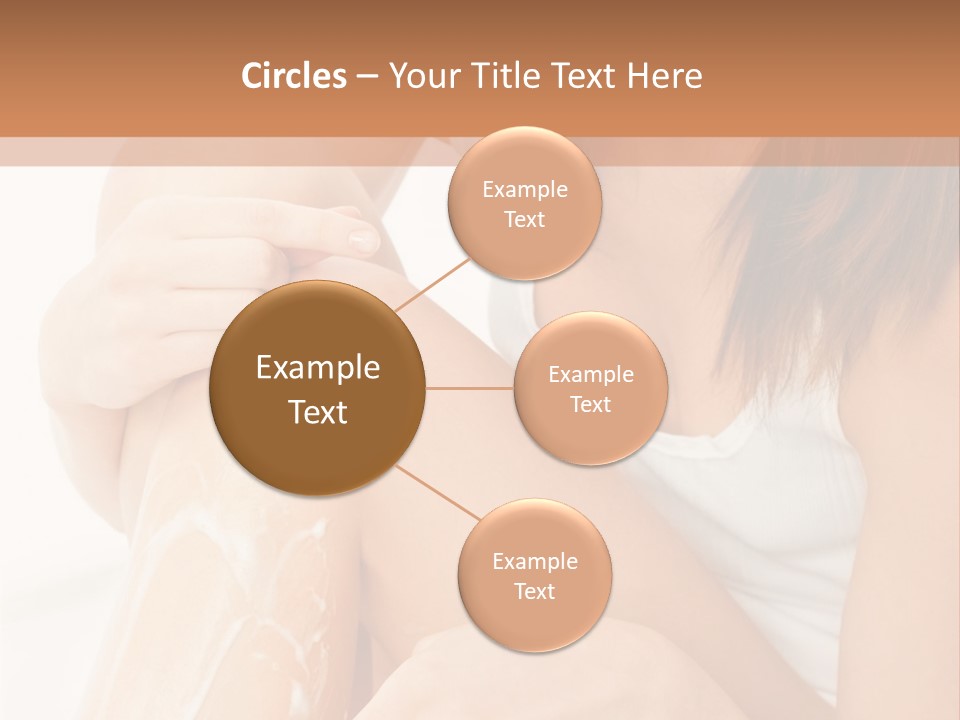 Girl Healthcare Wellness PowerPoint Template