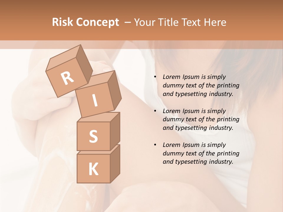 Girl Healthcare Wellness PowerPoint Template