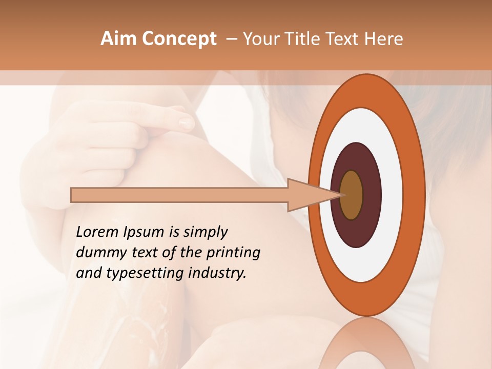 Girl Healthcare Wellness PowerPoint Template