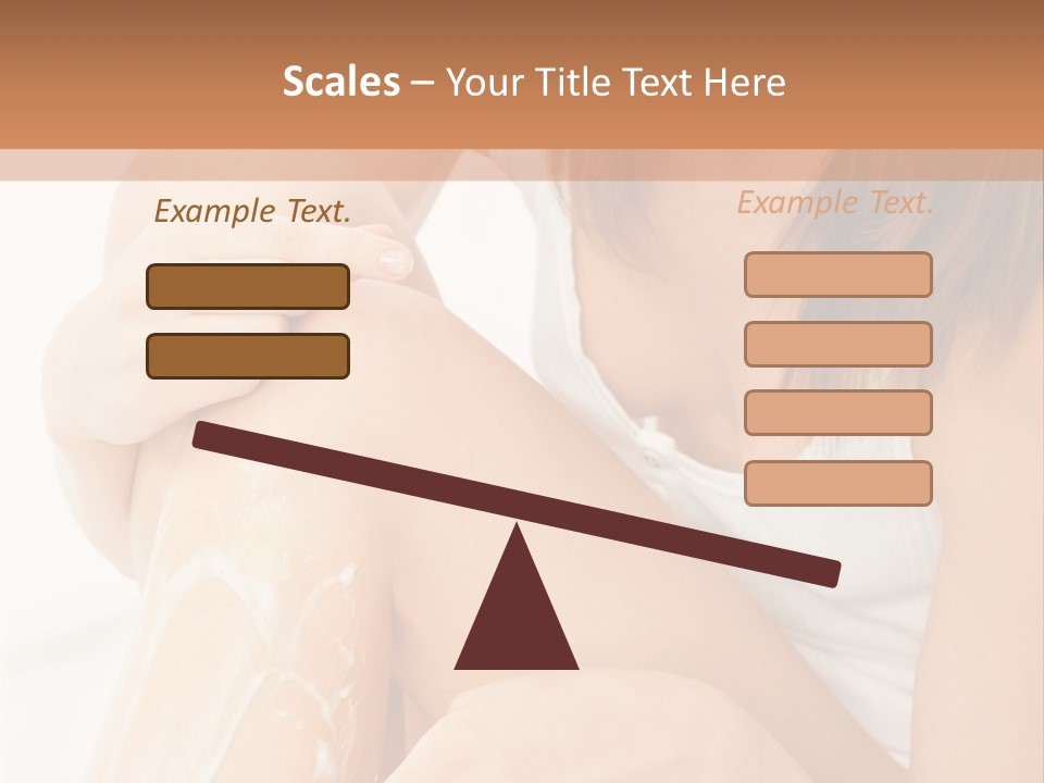 Girl Healthcare Wellness PowerPoint Template