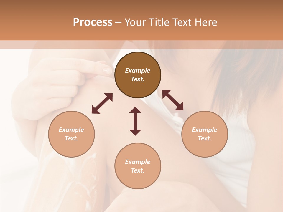 Girl Healthcare Wellness PowerPoint Template