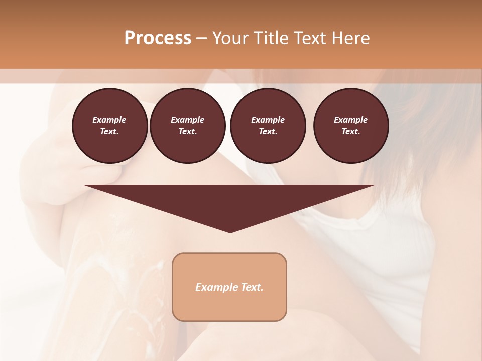 Girl Healthcare Wellness PowerPoint Template