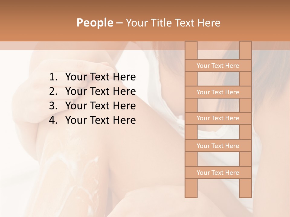 Girl Healthcare Wellness PowerPoint Template