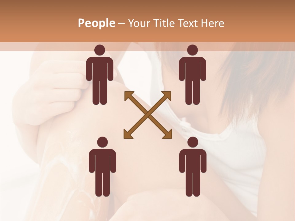 Girl Healthcare Wellness PowerPoint Template