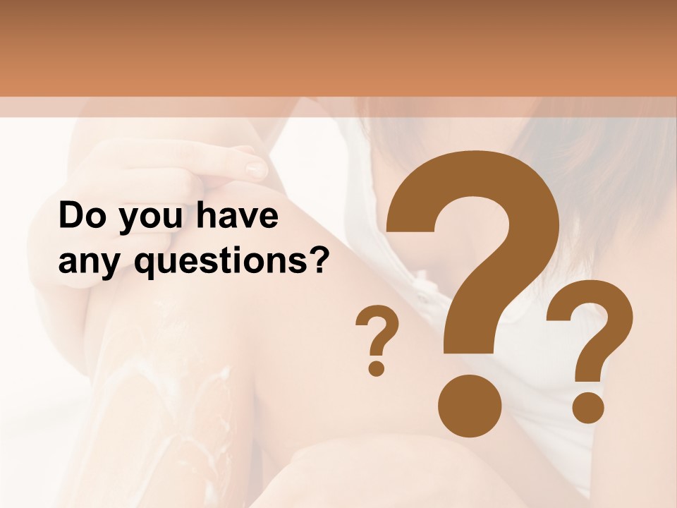 Girl Healthcare Wellness PowerPoint Template