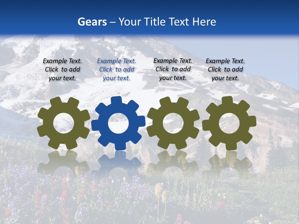 Peak Field Outside PowerPoint Template
