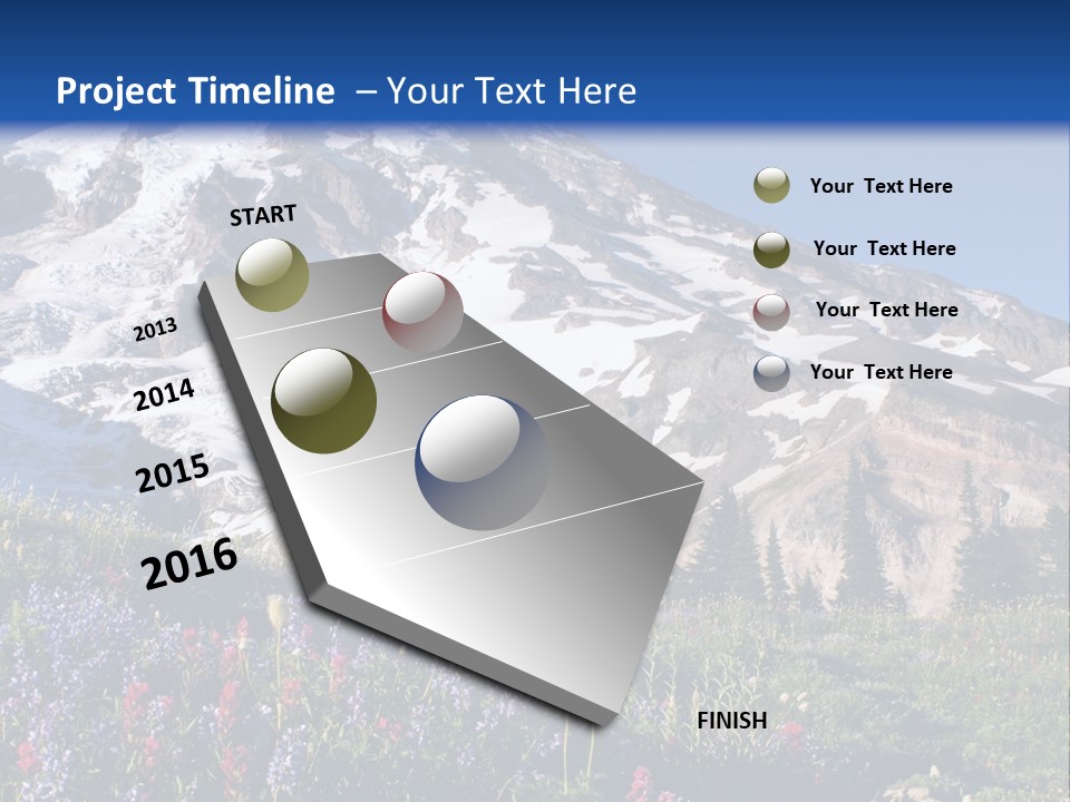 Peak Field Outside PowerPoint Template