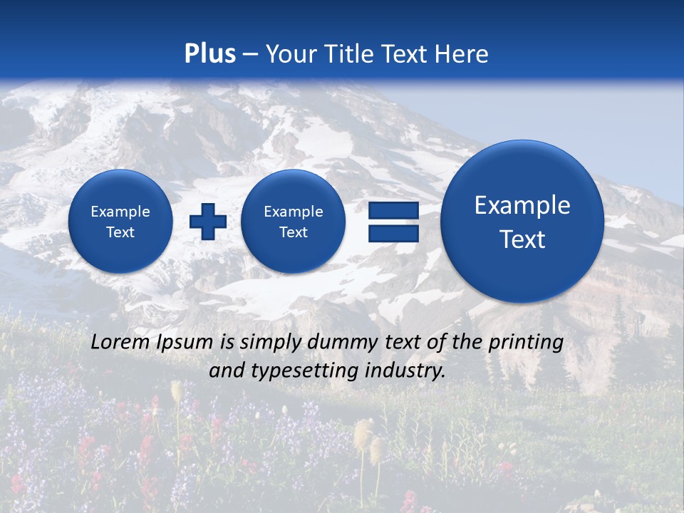 Peak Field Outside PowerPoint Template