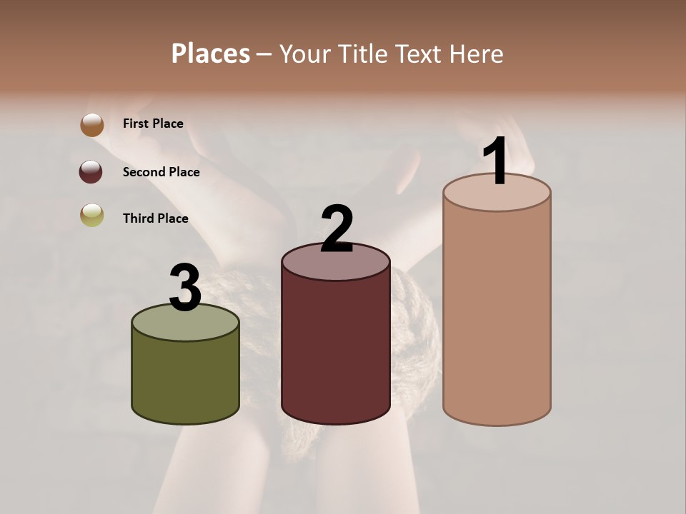 One Hands Weakness PowerPoint Template