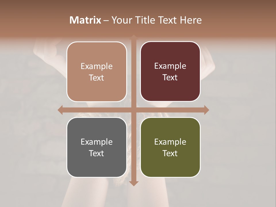 One Hands Weakness PowerPoint Template