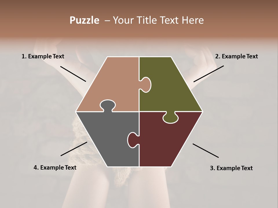 One Hands Weakness PowerPoint Template