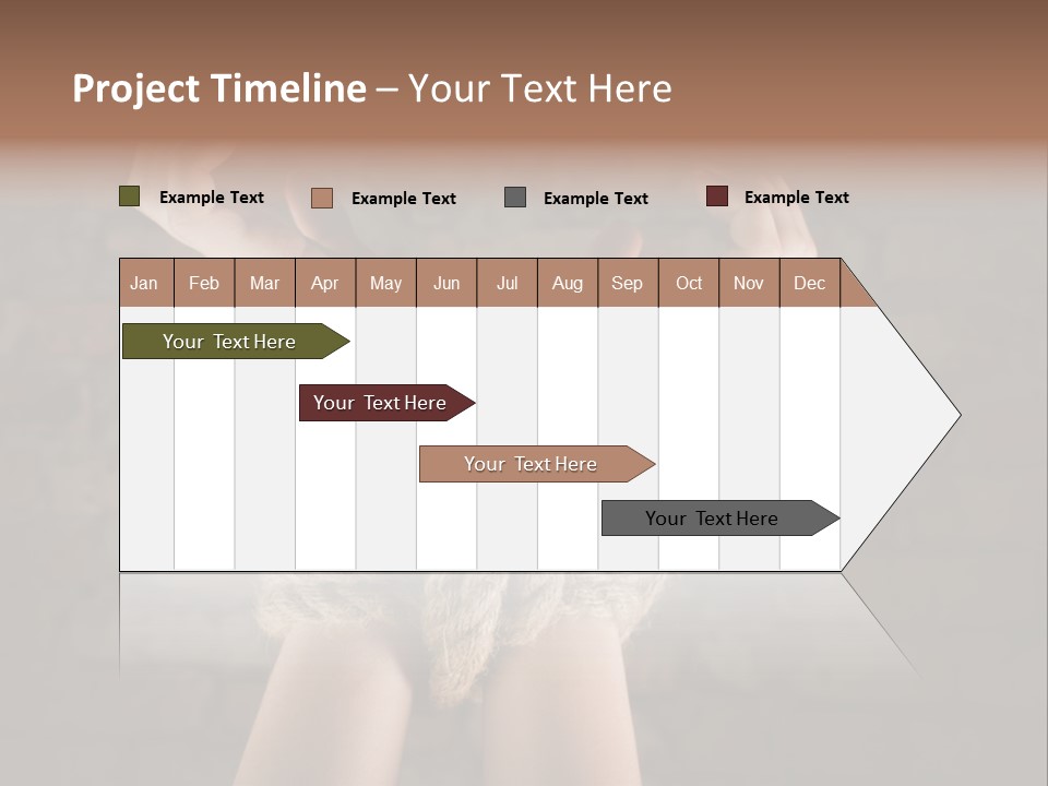 One Hands Weakness PowerPoint Template