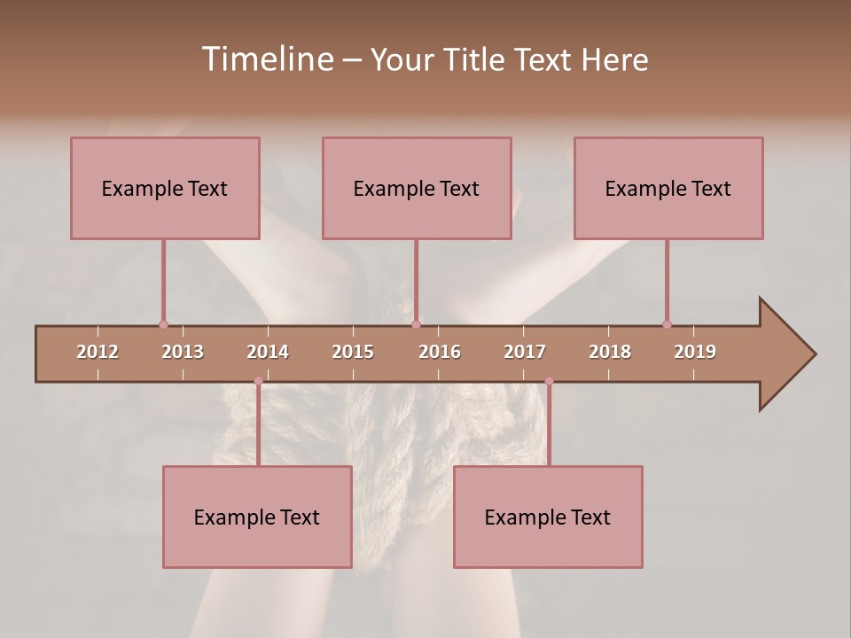 One Hands Weakness PowerPoint Template