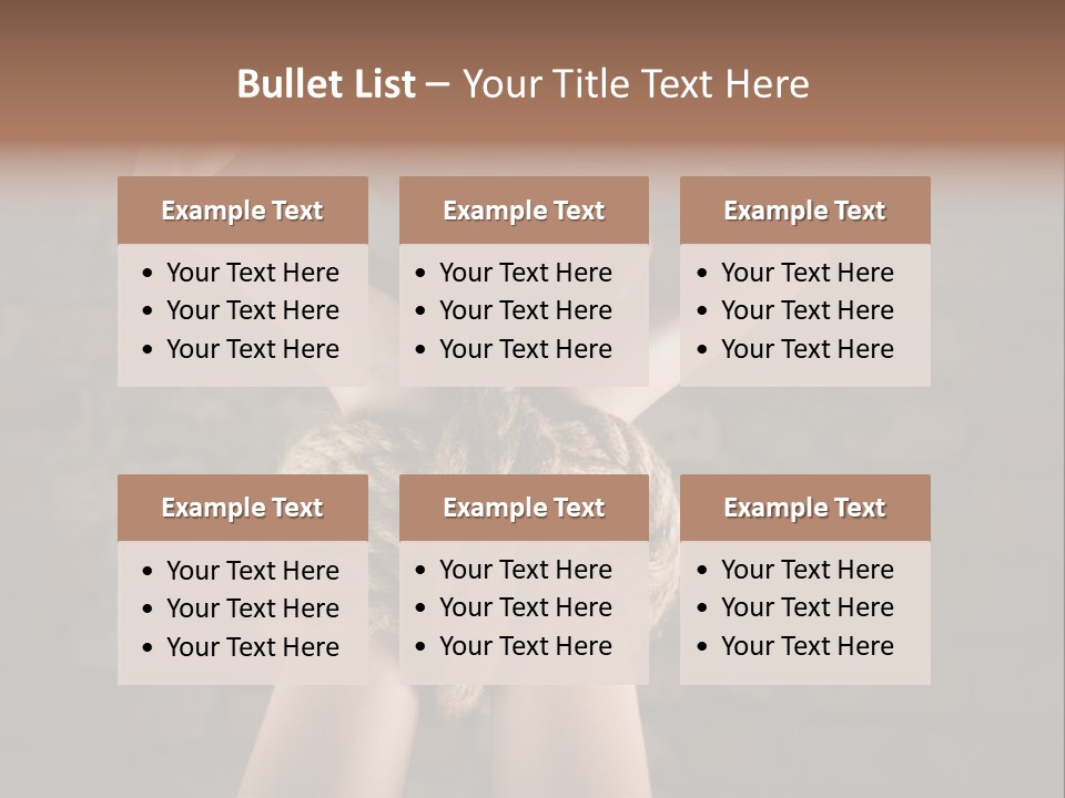 One Hands Weakness PowerPoint Template