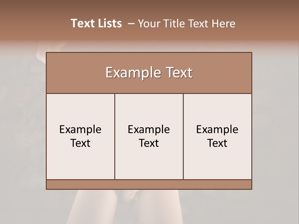 One Hands Weakness PowerPoint Template