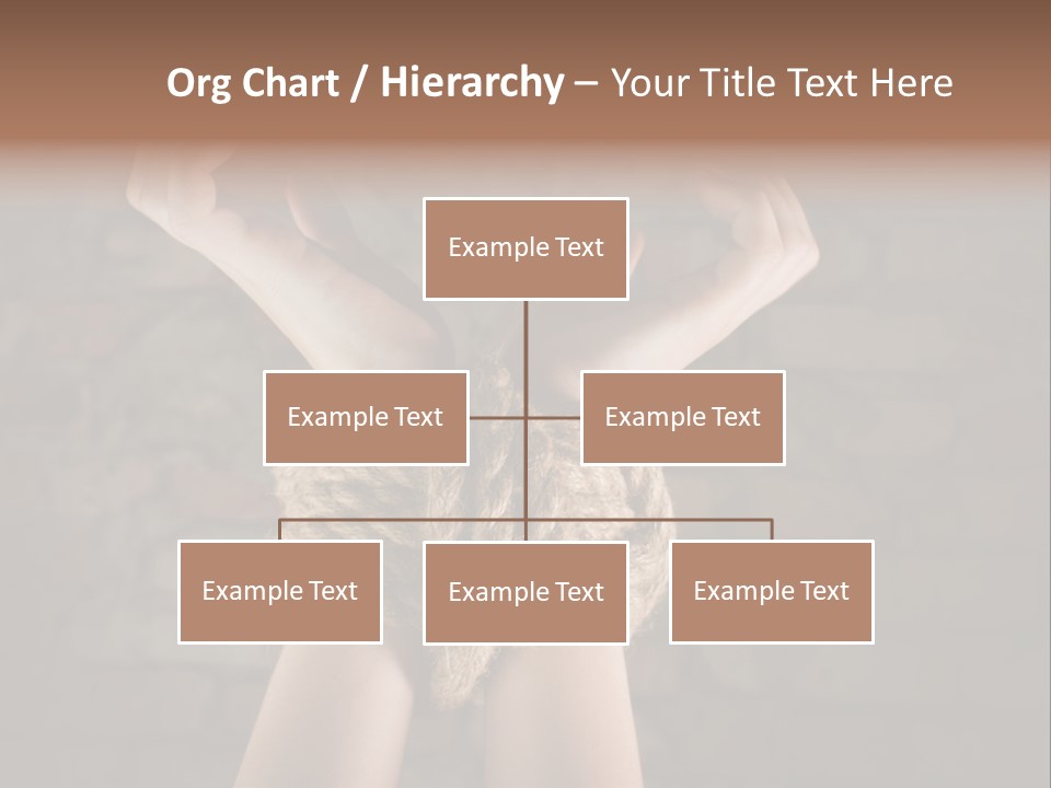 One Hands Weakness PowerPoint Template