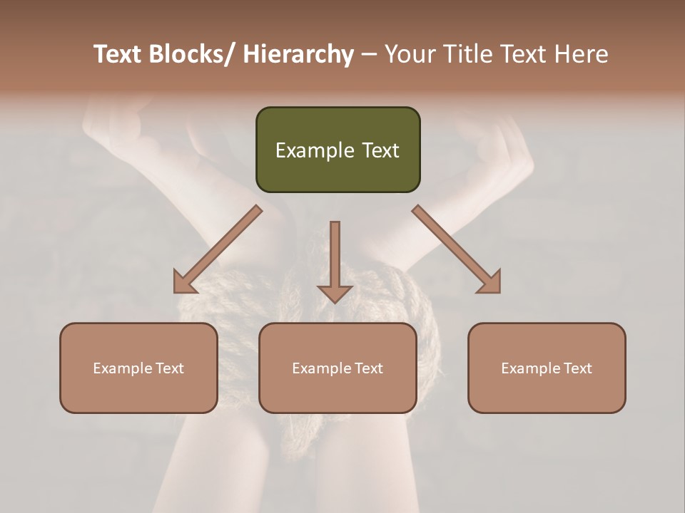 One Hands Weakness PowerPoint Template