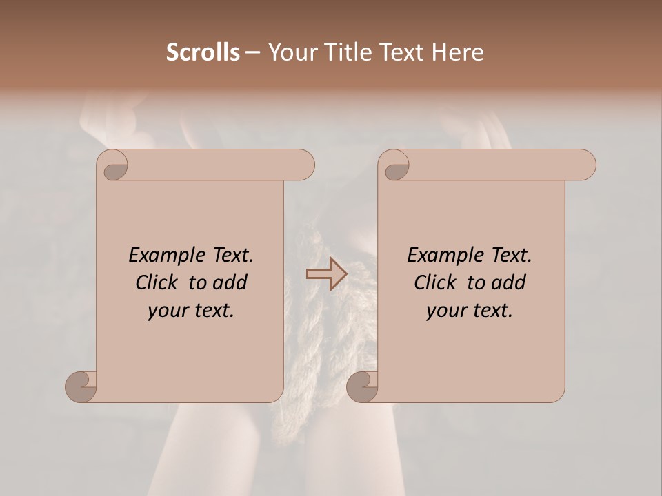 One Hands Weakness PowerPoint Template