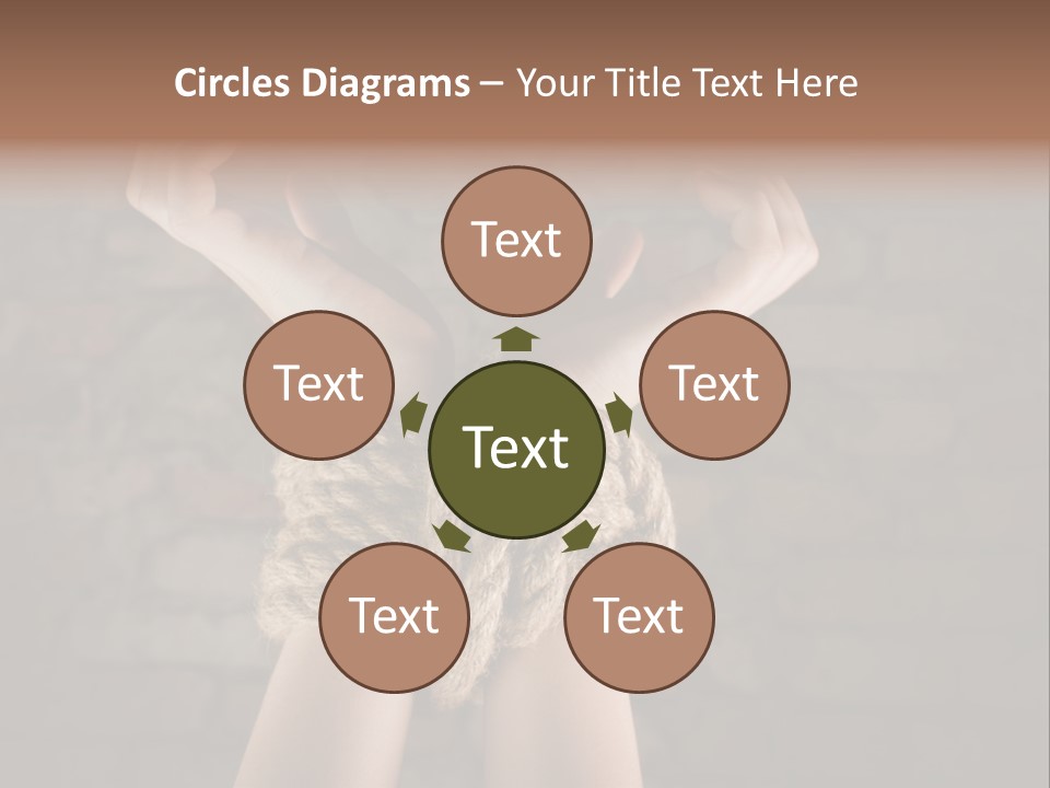 One Hands Weakness PowerPoint Template