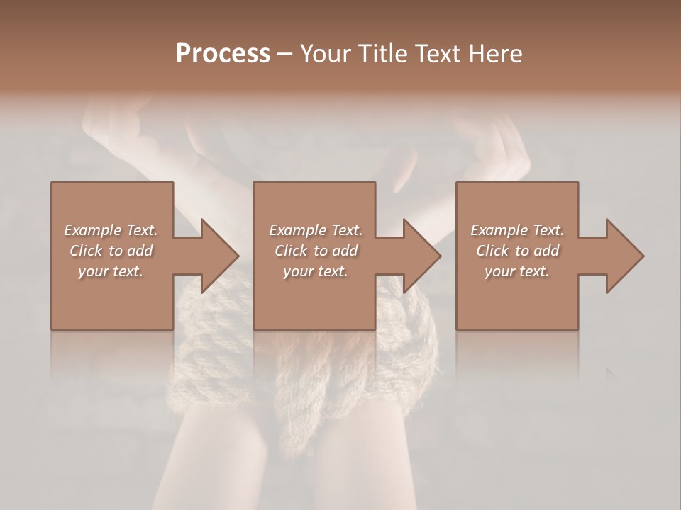 One Hands Weakness PowerPoint Template