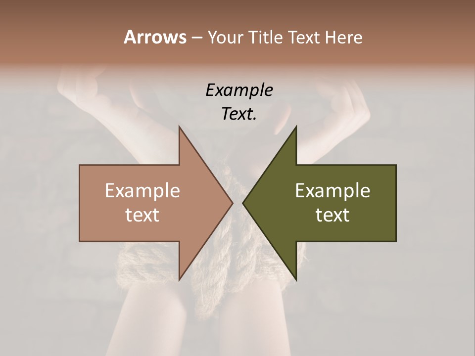 One Hands Weakness PowerPoint Template