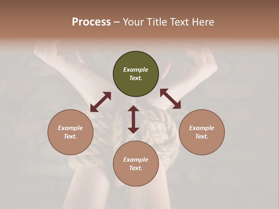 One Hands Weakness PowerPoint Template