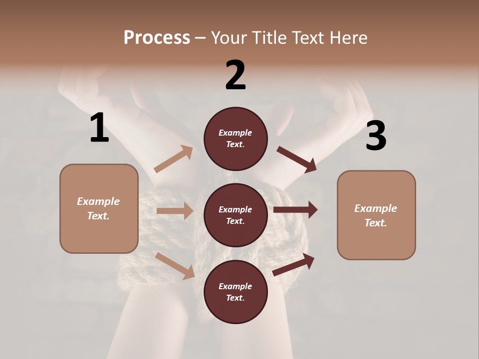 One Hands Weakness PowerPoint Template